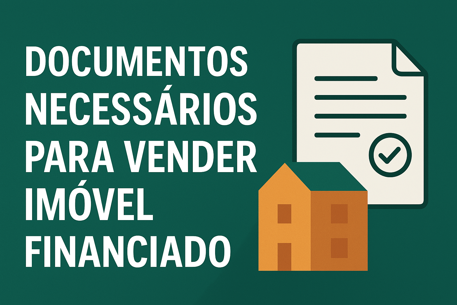 Documentos Necessários para Vender um Imóvel Financiado: Guia Completo 2025