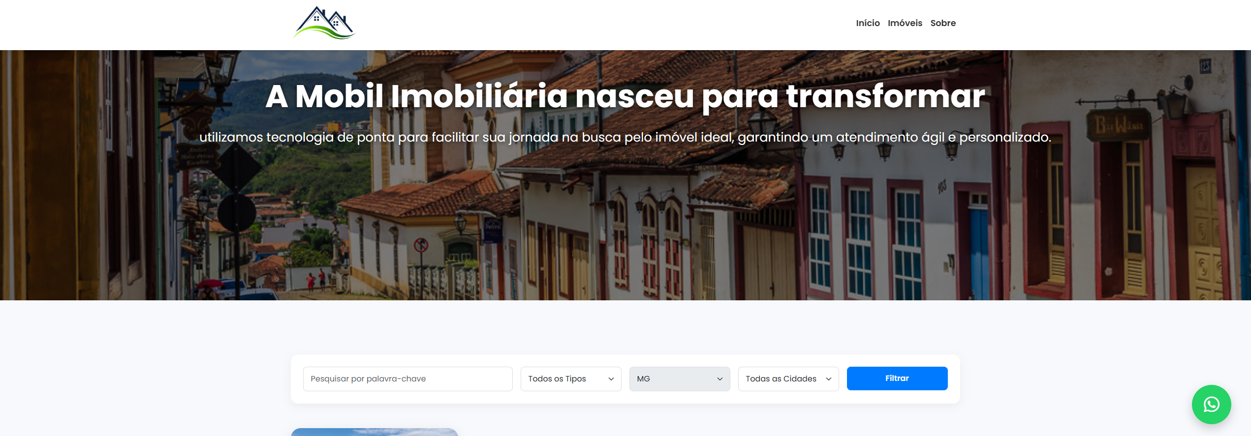 Exemplo de Site MOBIL
